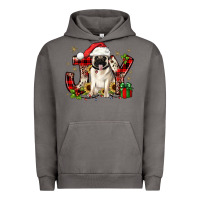 Pigment Tornado christmas joy pug Urban Hoodie - JahusDesignShop
