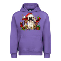 Tulip christmas joy pug Urban Hoodie - JahusDesignShop