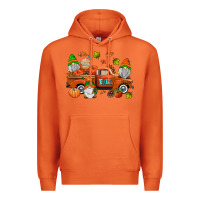 Carrot fall gnomes truck Premium Hoodie - AdoDesignShop
