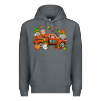 Rock fall gnomes truck Premium Hoodie - AdoDesignShop