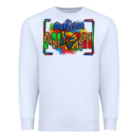 White autism mimi Premium Sweatshirt - Zillion Design Studio