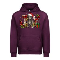 Mauve Wine Christmas joy pitbull Urban Hoodie - JahusDesignShop