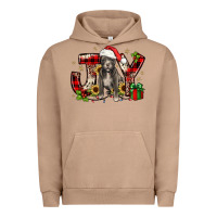 Pigment Burro Christmas joy pitbull Urban Hoodie - JahusDesignShop