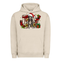 Pigment French Oak Christmas joy pitbull Urban Hoodie - JahusDesignShop