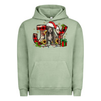 Pigment Oil Green Christmas joy pitbull Urban Hoodie - JahusDesignShop