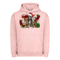 Pigment Salmon Christmas joy pitbull Urban Hoodie - JahusDesignShop