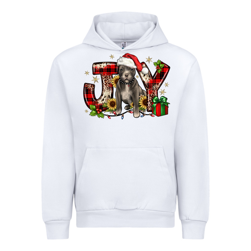 Christmas Joy Pitbull Urban Hoodie by JahusDesignShop | Teevron