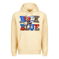 Pina Colada back the blue Premium Hoodie - AdoDesignShop