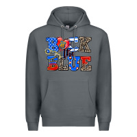 Rock back the blue Premium Hoodie - AdoDesignShop