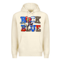 Sandshell back the blue Premium Hoodie - AdoDesignShop