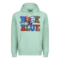 Seafoam back the blue Premium Hoodie - AdoDesignShop