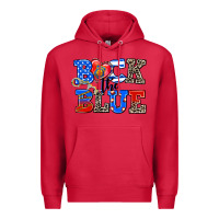 Cardinal back the blue Premium Hoodie - AdoDesignShop
