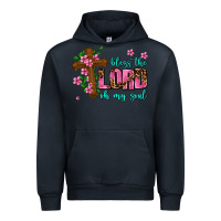 Navy bless the lord oh my soul Urban Hoodie - AdoDesignShop