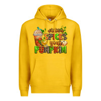 Lemon whatever spices your pumpkin Premium Hoodie - AdoDesignShop