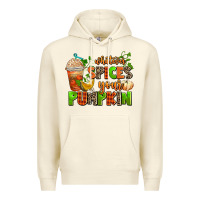 Sandshell whatever spices your pumpkin Premium Hoodie - AdoDesignShop