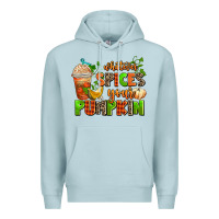 Blue Mist whatever spices your pumpkin Premium Hoodie - AdoDesignShop