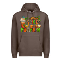 Coffee whatever spices your pumpkin Premium Hoodie - AdoDesignShop