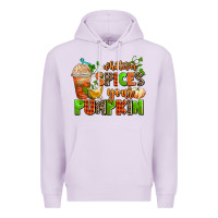 Lilac whatever spices your pumpkin Premium Hoodie - AdoDesignShop