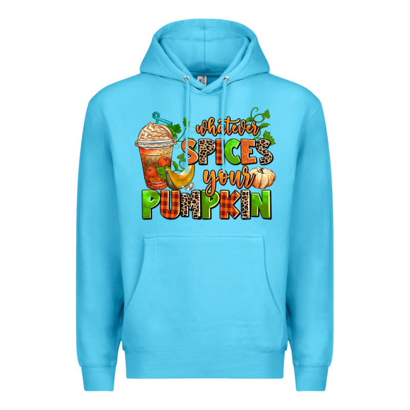 Whatever Spices Your Pumpkin Premium Hoodie by AdoDesignShop | Teevron