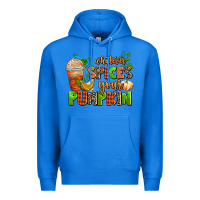 True Royal whatever spices your pumpkin Premium Hoodie - AdoDesignShop