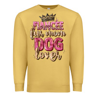 Antique Gold fiancée fur mom dog lover Premium Sweatshirt - Zillion Design Studio