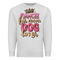 Dove Grey fiancée fur mom dog lover Premium Sweatshirt - Zillion Design Studio