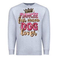 Heather Grey fiancée fur mom dog lover Premium Sweatshirt - Zillion Design Studio
