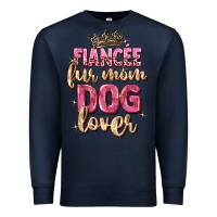 Navy fiancée fur mom dog lover Premium Sweatshirt - Zillion Design Studio