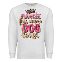 Oatmeal Heather fiancée fur mom dog lover Premium Sweatshirt - Zillion Design Studio