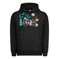 Pigment Black be the light Urban Hoodie - AdoDesignShop