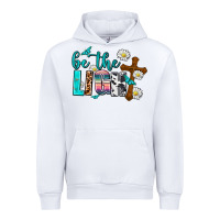 White be the light Urban Hoodie - AdoDesignShop