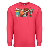 Cardinal alaskan husky dog coffee cups Premium Sweatshirt - texasbilliewilder