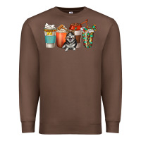 Chestnut alaskan husky dog coffee cups Premium Sweatshirt - texasbilliewilder