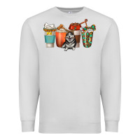 Dove Grey alaskan husky dog coffee cups Premium Sweatshirt - texasbilliewilder