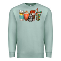 Alaskan Husky Dog Coffee Cups Premium Sweatshirt | Teevron