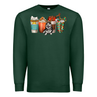 Sports Green alaskan husky dog coffee cups Premium Sweatshirt - texasbilliewilder