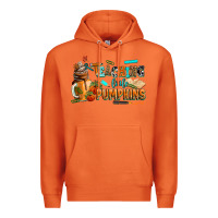 Carrot teaching little pumpkins Premium Hoodie - AdoDesignShop