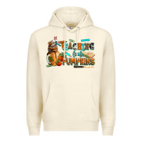 Sandshell teaching little pumpkins Premium Hoodie - AdoDesignShop