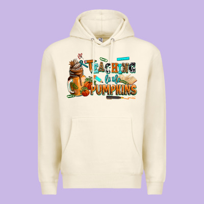 Teaching Little Pumpkins Premium Hoodie Designed By Adodesignshop