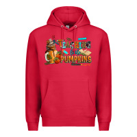 Cardinal teaching little pumpkins Premium Hoodie - AdoDesignShop