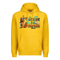 Lemon teaching little pumpkins Premium Hoodie - AdoDesignShop