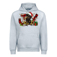Heather Grey christmas joy dachshund Urban Hoodie - JahusDesignShop