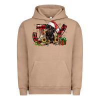 Pigment Burro christmas joy dachshund Urban Hoodie - JahusDesignShop