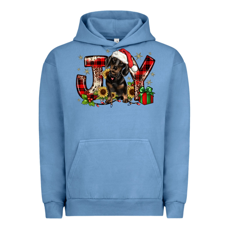 Christmas Joy Dachshund Urban Hoodie by JahusDesignShop | Teevron