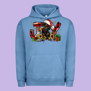 Christmas Joy Dachshund Urban Hoodie Designed By Jahusdesignshop