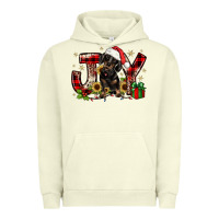 Pigment Pistachio christmas joy dachshund Urban Hoodie - JahusDesignShop