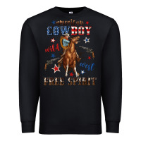 Black american cowboy wild west free spirit Premium Sweatshirt - texasbilliewilder