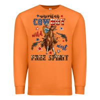 Carrot american cowboy wild west free spirit Premium Sweatshirt - texasbilliewilder