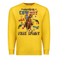 Lemon american cowboy wild west free spirit Premium Sweatshirt - texasbilliewilder