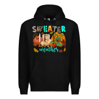 Black pumpkın Spıce Premium Hoodie - AdoDesignShop